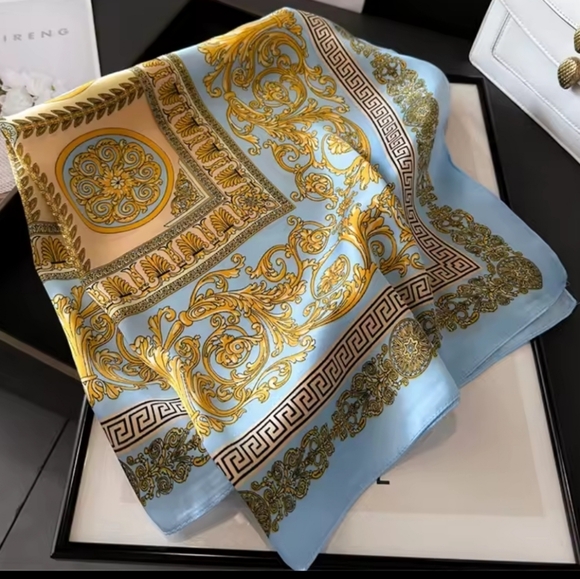 Accessories - Fashion New Fashion 70x70cm Printed Womens Scarf Pashmina Silk Scarf Square Shaw
